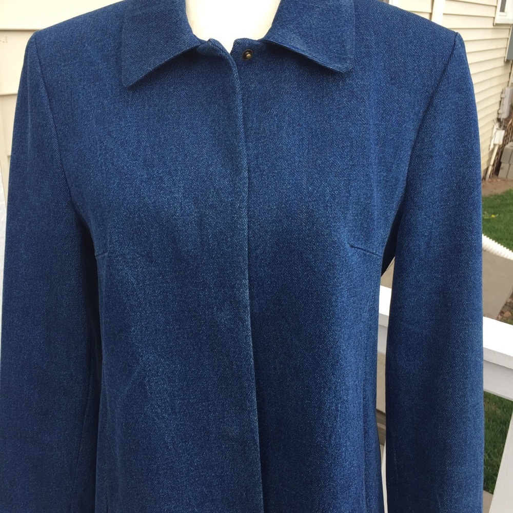 Anne Klein Denim Jacket. size M